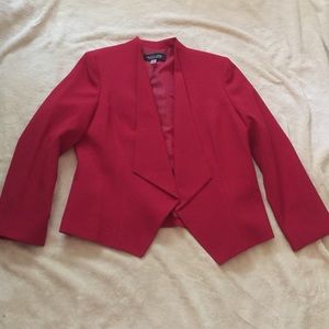 Red blazer